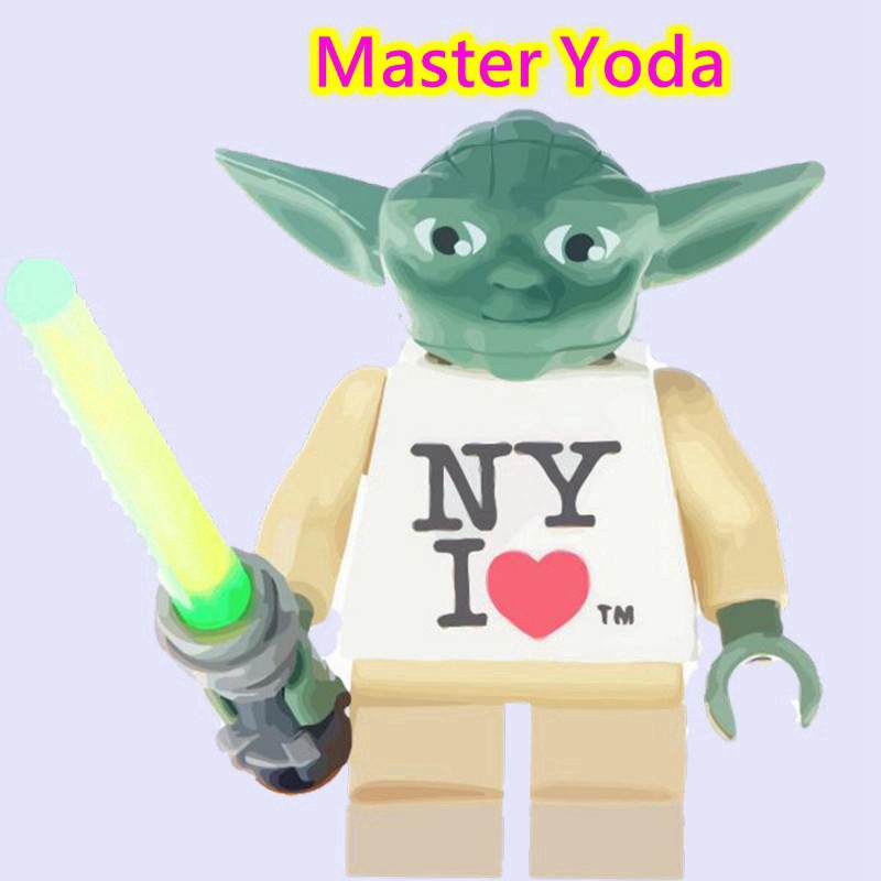 Mô Hình Đồ Chơi Nhân Vật Yoda Obi-Wan Kenobi Dooku Trong Starwars