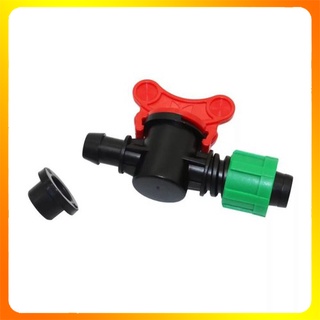 Van khóa khởi thủy ống nhỏ giọt 16mm tưới cây