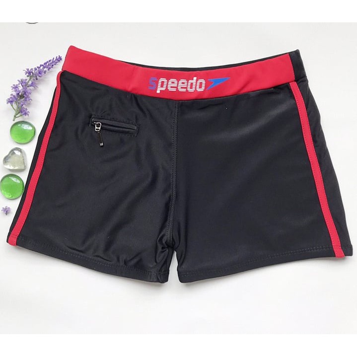 Quần Bơi Nam Speedo chính hãng Phối Màu Có Túi Nhỏ Đựng Chìa Khóa (30kg - 55kg)