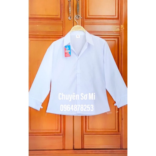 combo 5 cái áo sơ mi nữ tay dài size 5-8 (18-25kg)