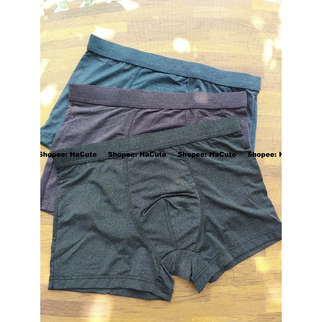 Quần lót đùi nam thun lạnh điều hòa siêu mát, sịp boxer nam