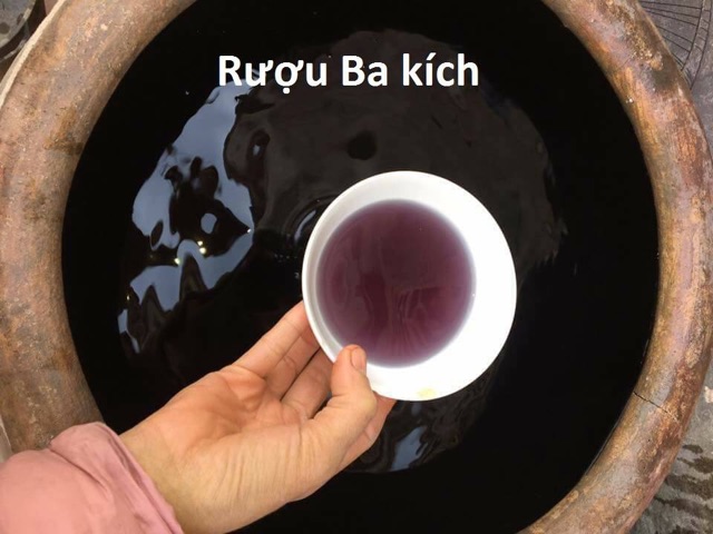 Ba kich tím ngâm rượu