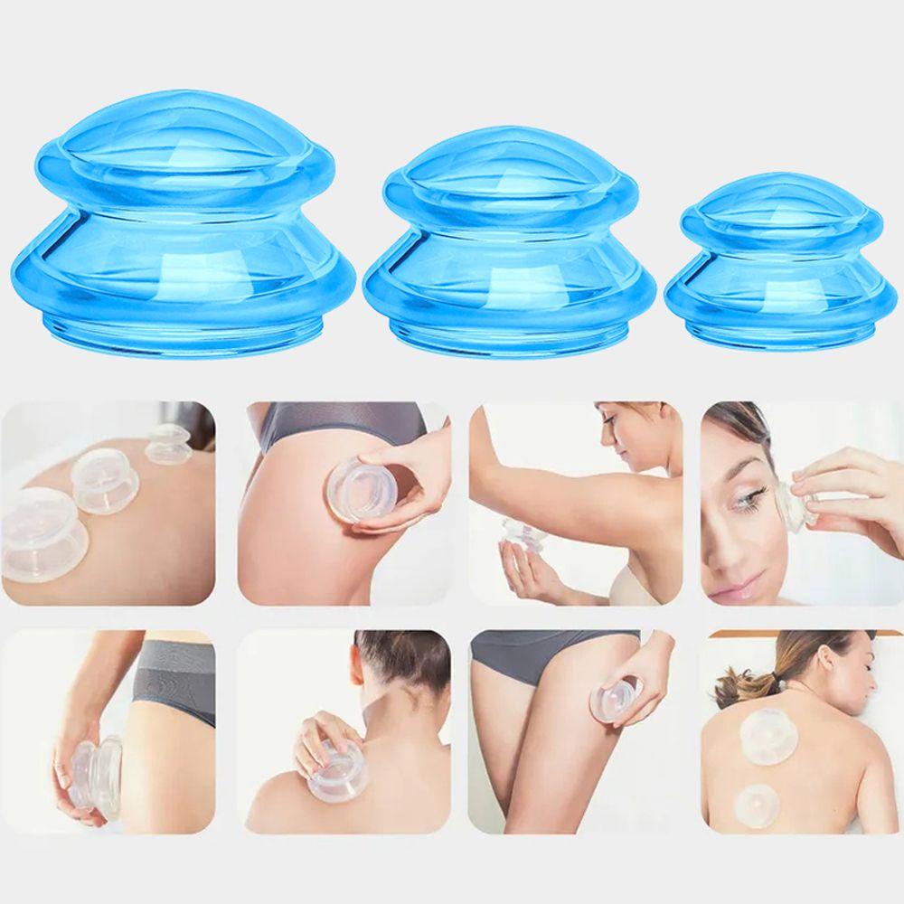 Cốc Giác Hơi Mát Xa Cơ Thể Bằng Silicone Tiện Dụng