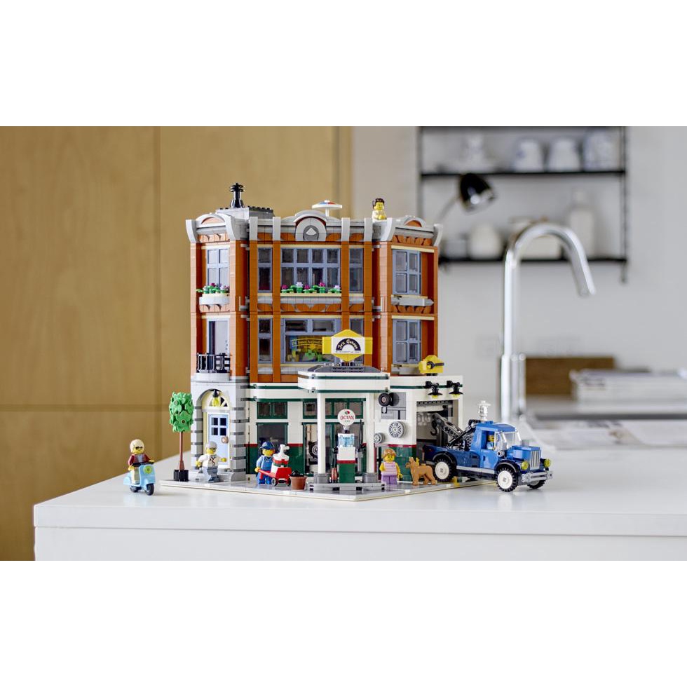 Đồ chơi lắp ráp 0264 6012 15042 Mô hình Gara sửa xe ô tô