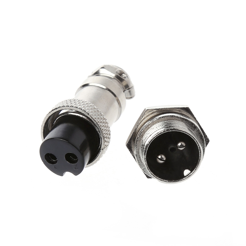 Đầu Nối Dây Điện 16mm 2 / 3 / 4 / 5 / 6 / 8 / 9 Pin Gx16