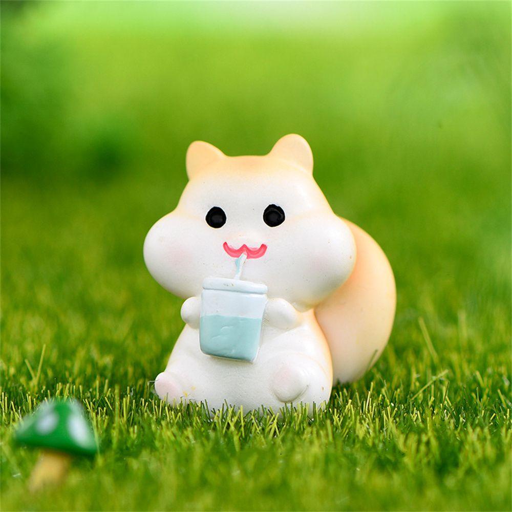 JANE Mô Hình Động Vật Mini Bằng Nhựa Dùng Để Trang Trí Tiểu Cảnh
