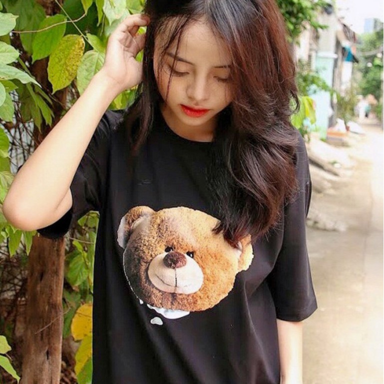 [Mã FADIRECT20 giảm 20K đơn từ 150K] [UNISEX] Áo Thun Tay Lỡ Gấu Teddy SGES Nam Nữ form rộng style hàn quốc