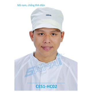 Sapai mũ phòng sạch dành cho nam ESD chống tĩnh điện CES1-HC02