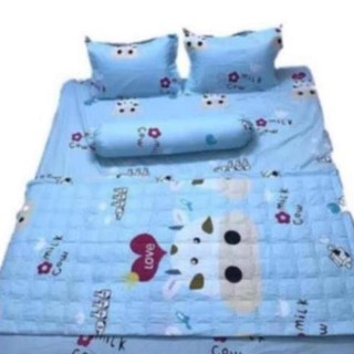 Rọn bộ 5 món chăn ga gối poly hè mới nhấ - 00