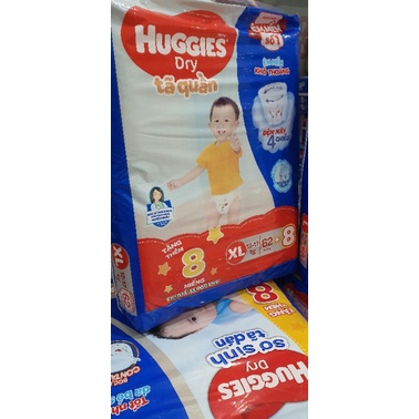 Bỉm huggies quần/dán siêu đại M74/L68/XL62/XXL56