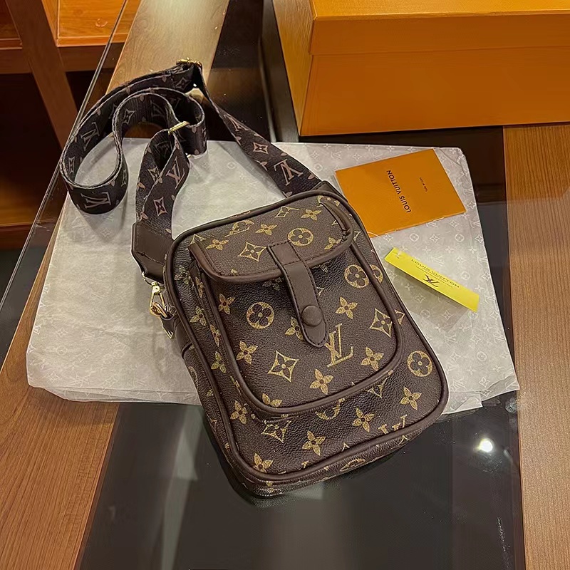 Túi Da Đeo Vai Đựng Điện Thoại Thời Trang Cho Nam