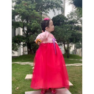 hanbok cho bé gái