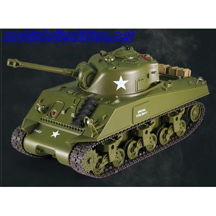XE TANK MÔ HÌNH ĐIỀU KHIỂN TỪ XA M4A3 SHERMAN TỈ LỆ 1:30