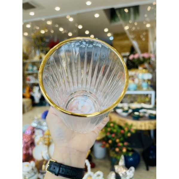 BỘ 6 LY THỦY TINH CHỊU NHIỆT CAO CẤP - BỘ 6 CỐC THỦY TINH 445ML