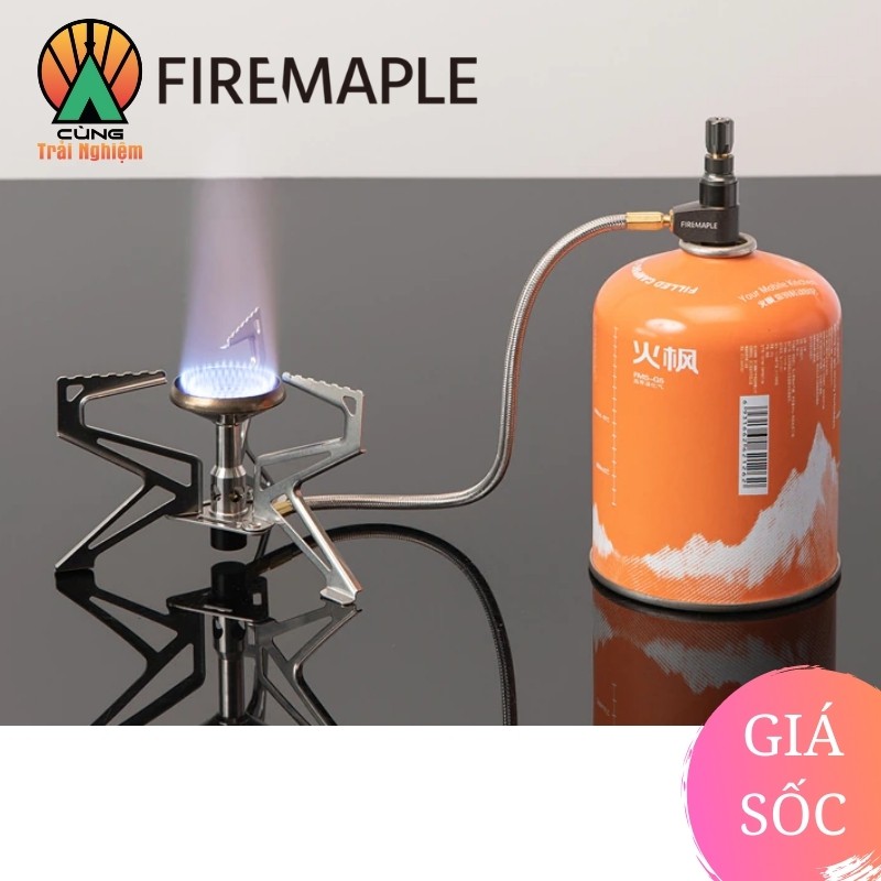 [CHÍNH HÃNG] Bếp Gas Điều Chỉnh Áp Suất Polaris Fire Maple FMS-Pol01 Nhỏ Gọn Chuyên Dụng Cho Du Lịch, Dã Ngoại Cắm Trại