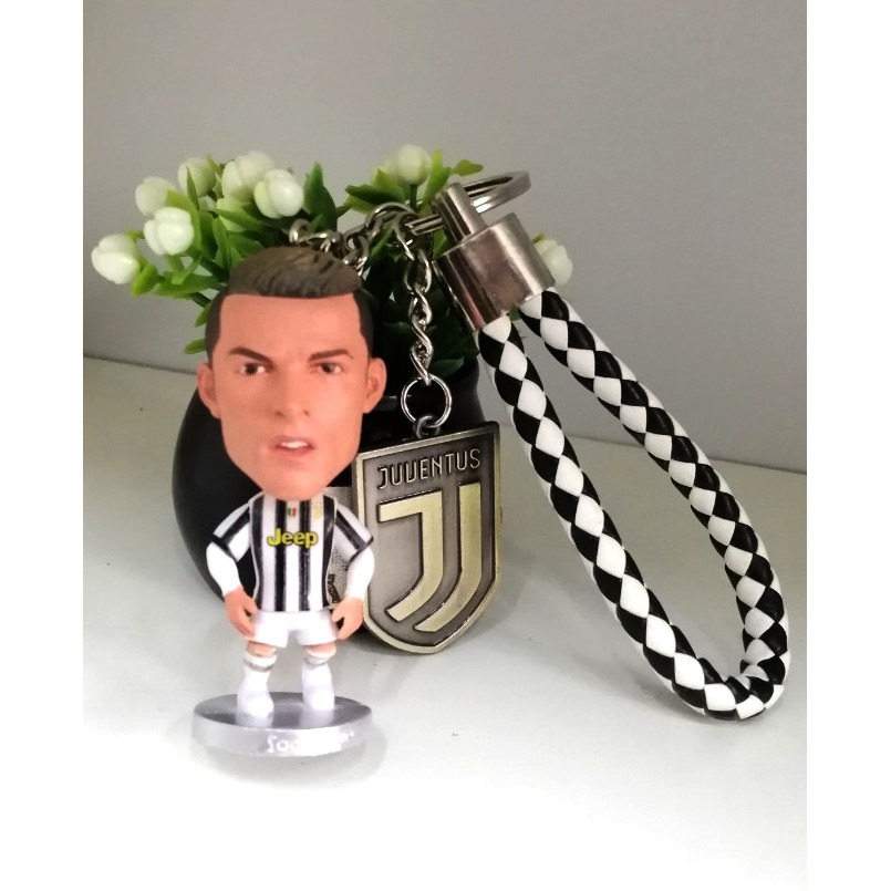 Móc khóa tượng Cr7 Ronaldo Juventus