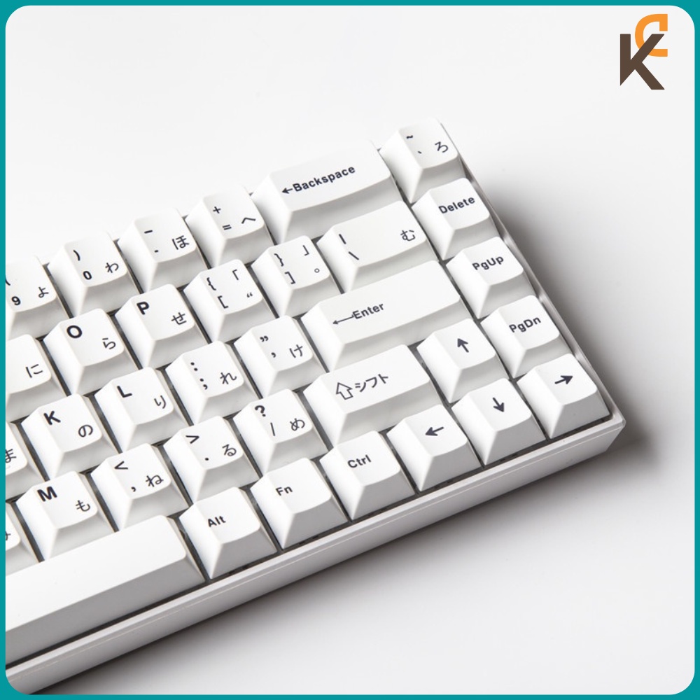 Keycap PBT XDA OEM Cherry Iceberg/Corgi/Matcha/Plastic Nút Bàn Phím Cho Bàn Phím Cơ