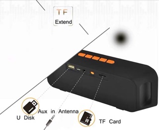 Loa Bluetooth cầm tay ,Fm, thẻ nhớ