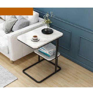 RE0566.1 Bàn trà nội thất vân đá trang trí - Bàn trang trí đẹp