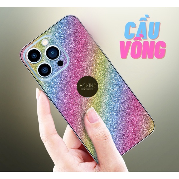 Miếng Dán Skin Kim Tuyến Lấp lánh Cho Samsung M54 A53 M23 A73 M53 M33 5G A22 A32 A52 A52S A72 A12 M12 A13 A23 A33 ...