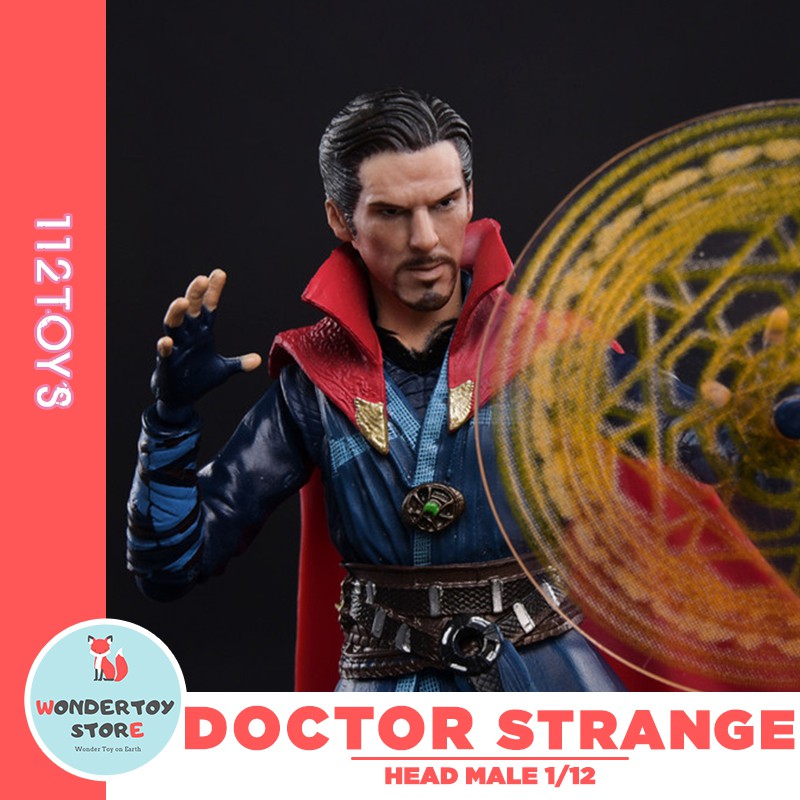 Mô hình đầu nam Doctor Strange Head Male tỉ lệ 1/12 112Toys