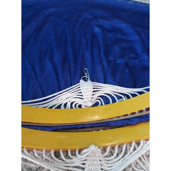 Võng Lưới Cán Nhựa Người lớn 2 Lớp Cỡ Đại Cao cấp Dài 2m2, Rộng 2m Võng Lưới size lớn | BigBuy360 - bigbuy360.vn