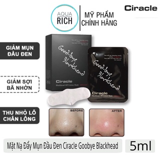 MẶT NẠ ĐẨY MỤN ĐẬU ĐEN CIRACLE BLACKHEAD COTTON MASK