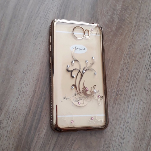 ỐP HUAWEI Y5II, NOVA 3E ĐÍNH HẠT 1 HÀNG ĐÁ