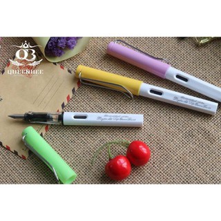 Combo 3 bút luyện chữ đẹp Queebee09 + bút máy thay mực bằng ống + bút máy khắc tên