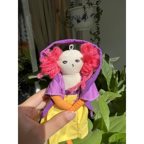 Hằng Nga tóc đỏ dễ thương - Gấu Bông Đình May