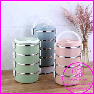 CẶP LỒNG CƠM GIỮ NHIỆT 4 TẦNG CAO CẤP