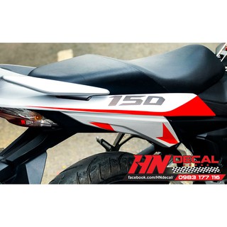 Tem Trùm Winner 150 Đỏ Trắng BRETIP