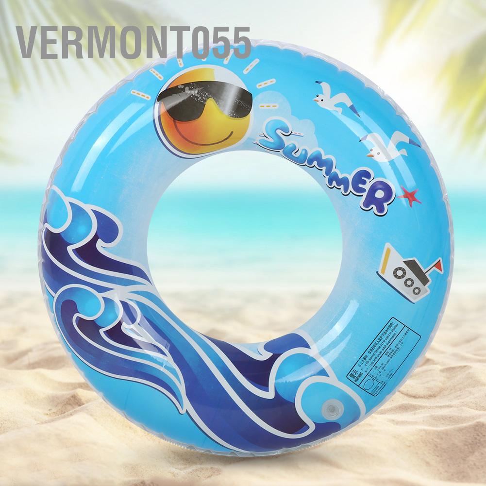 Vermont055 Kids Inflatable Float Swimming Ring Portale Children Life Buoy Safety Pool Water Toy