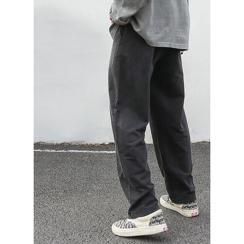 Quần Nỉ Da Cá Basic Dáng Xuông | Casual Cotton Regular Pant | 3T Streetwear