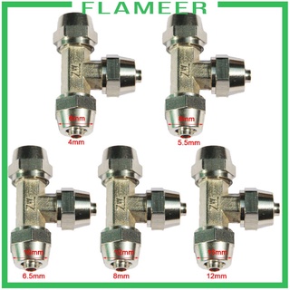 Đầu nối ống nén khí hình chữ T 6mm