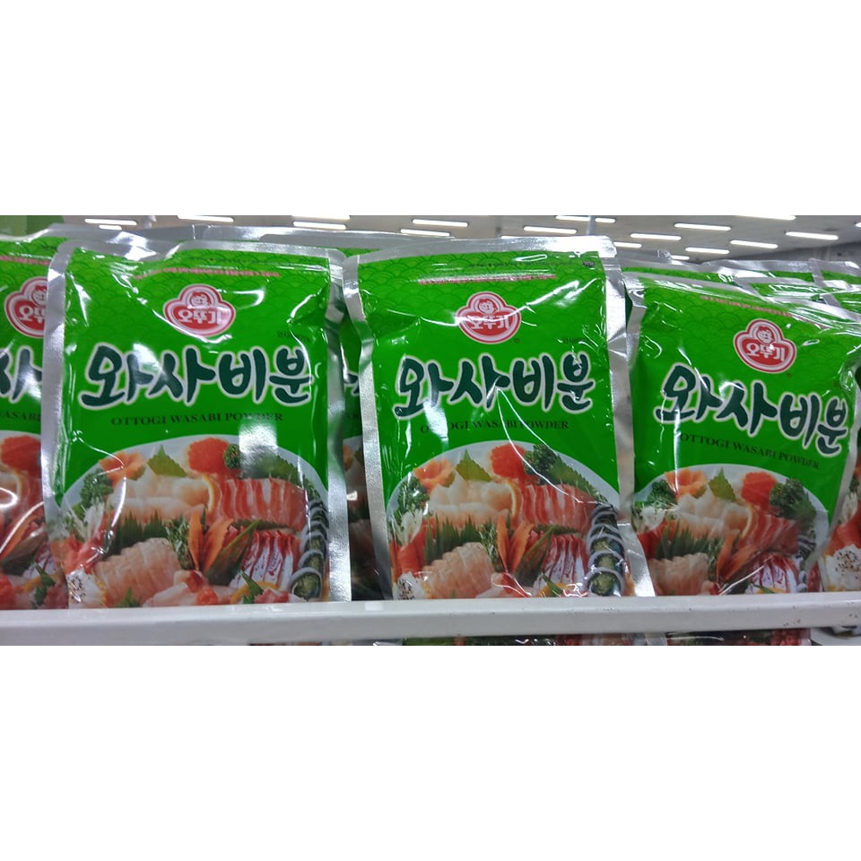 Bột mù tạt ottogi hàn quốc 300g - 와사비분
