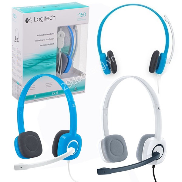 Tai nghe Logitech Headset H150 - 2jack cắm -HÀNG CHÍNH HÃNG