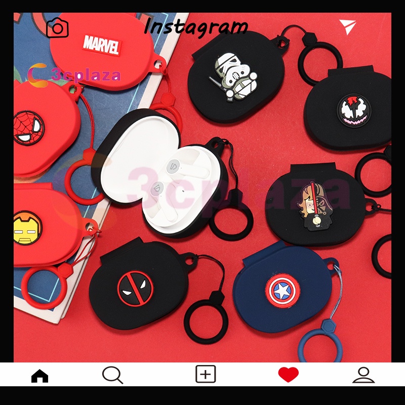 🌟3c🌟NTQ02 SoundPEATS Q case  Silicone Protective Case for  SoundPEATS Q