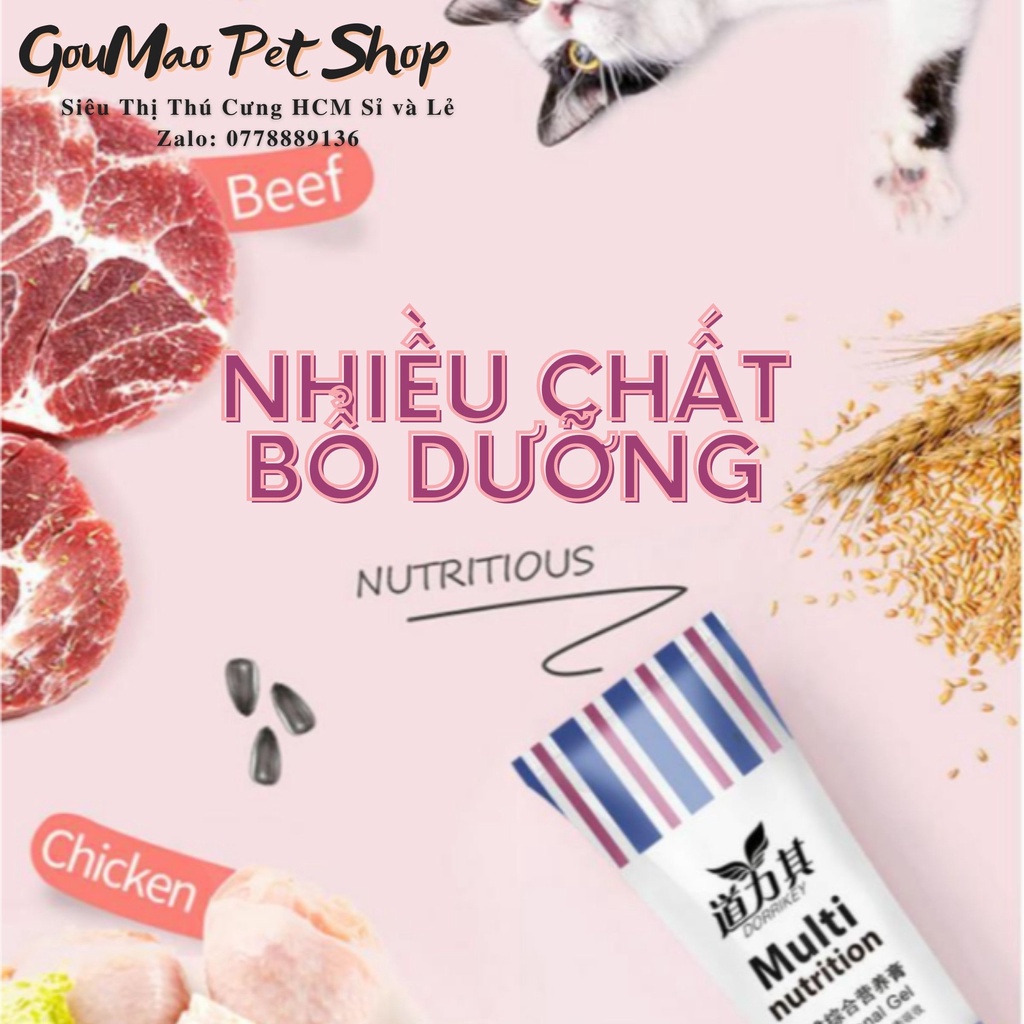 [Chính hãng] Gel dinh dưỡng Multi dành cho chó mèo