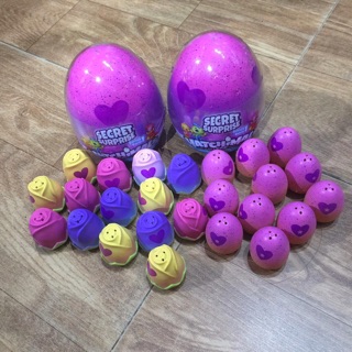 Combo 1 Big Size + 10 mini Trơn - Trứng Hatchimals