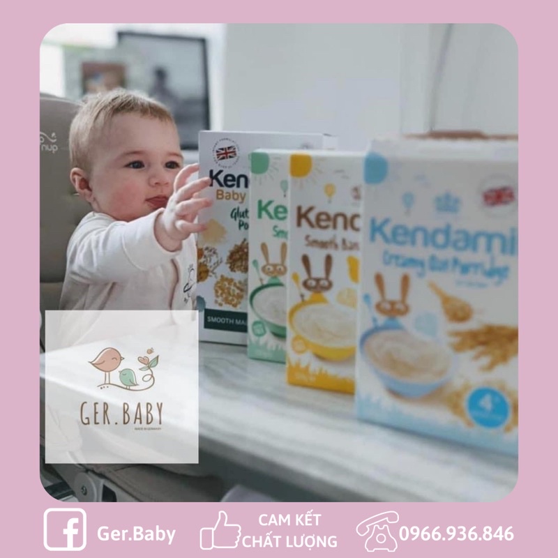 [HÀNG AIR _ CHÍNH HÃNG] Bột kendamil hữu cơ - GerBaby
