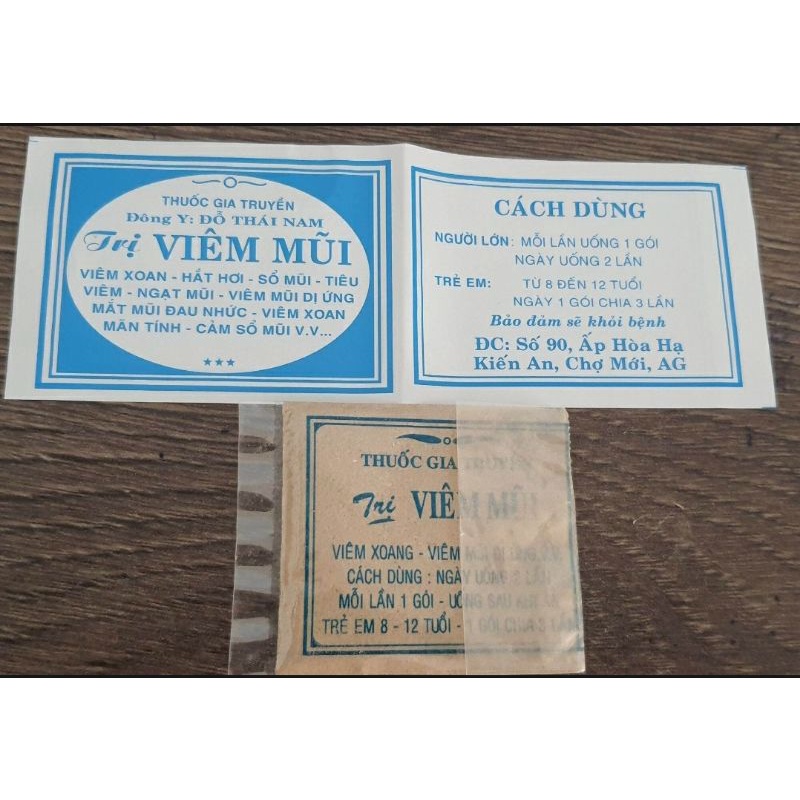 V.M đỗ thái nam ( 50 gói dạng bột ) 150k