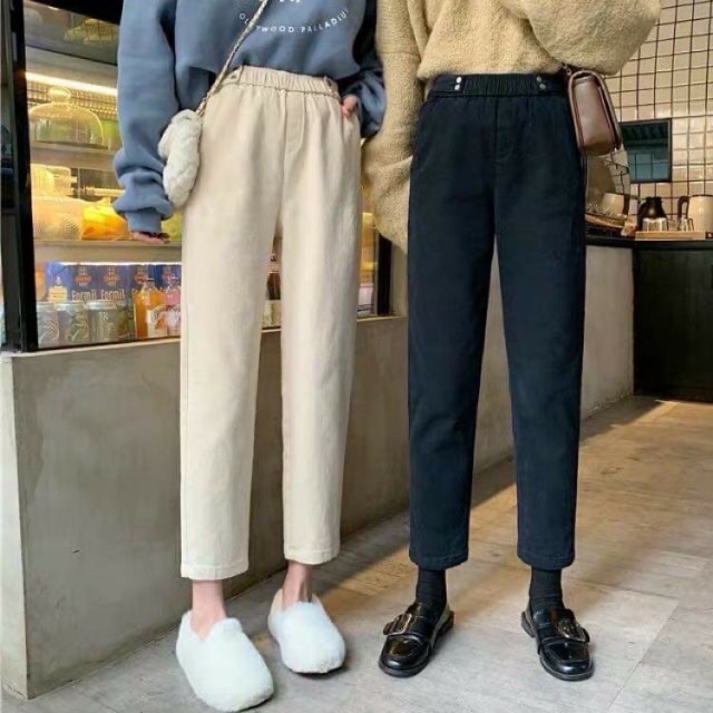Quần baggy cạp chun