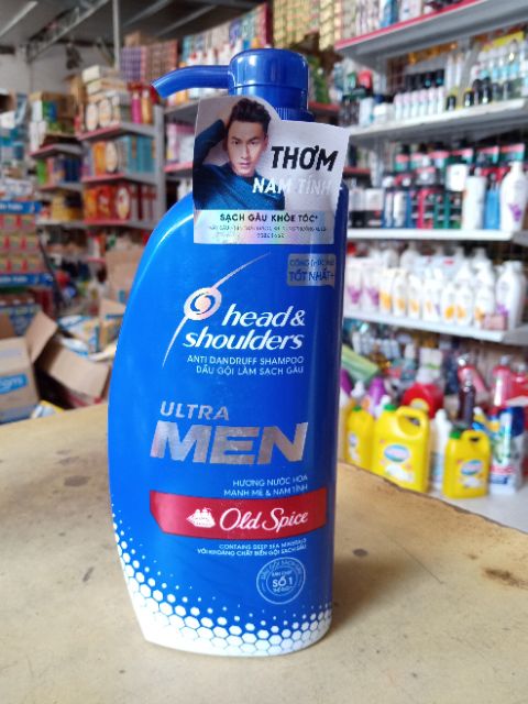 Dầu gội Head Shoulders Ultra Men bạc hà 650g