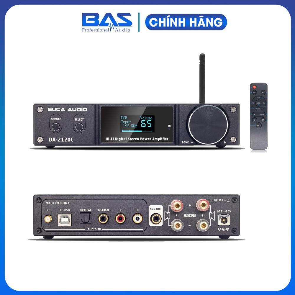 Amply tích hợp giải mã Suca Audio DA 2120C, amly liền DAC phù hợp với mọi dàn âm thanh