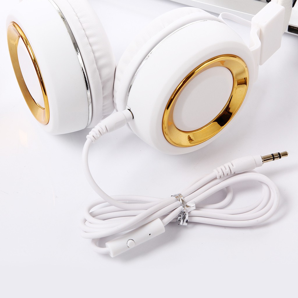 Tai nghe headphone thời trang cao cấp - Tai nghe có mic nghe nhạc cực đỉnh cho điện thoại và máy tính