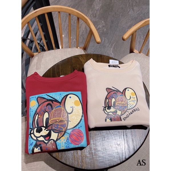 ÁO NỈ JERRY PHỐI GẤU OVERSIZE | BigBuy360 - bigbuy360.vn