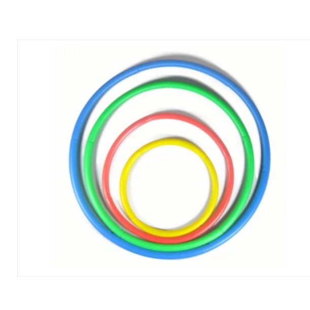 Vòng Thể Dục Nhựa Nhiều Kích Thước Và Màu Sắc, Sản Xuất Bằng Nhựa Nguyên Sinh Chắc Chắn An Toàn