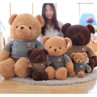 Gấu teddy mặc áo len 70cm