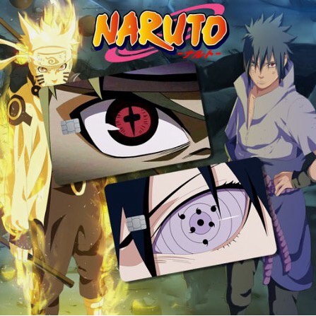 NARUTO EDITION | Miếng Dán Skin Thẻ ATM, Thẻ Ngân Hàng, Thẻ Xe, Thẻ Chung Cư ✨ Sticker Card - Skin Card